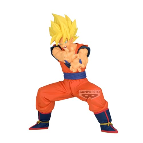 Banpresto Dragon Ball Z Grandista PVC Statue Son Goku, 25 cm, lizenziertes Sammlerstück in umweltfreundlicher Verpackung