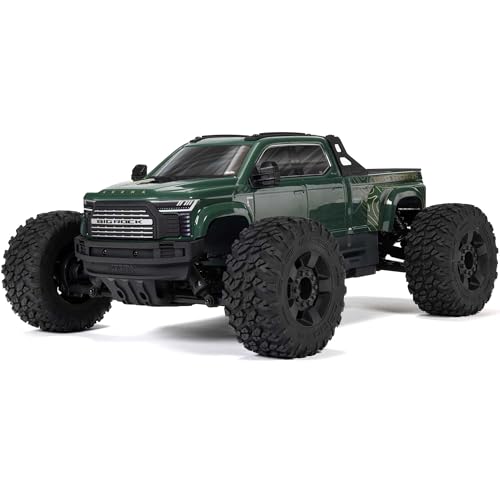 ARRMA Big Rock 223S BLX 1:10 4x4 RC Ferngesteuerter Offroad Geländewagen Truck RTR, Brushless Motor, DSC, grün