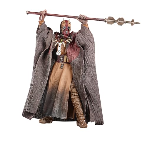 Star Wars The Black Series Tusken Chieftain, 15 cm Action-Figur mit Speer, inspiriert von Star Wars: Das Buch von Boba Fett