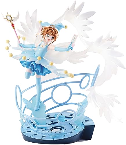 Estream Cardcaptor Sakura PVC Statue 1/7 Sakura Kinomoto Battle Costume Water Ver. 36 cm, Sammelfigur von Estream mit 36 cm Größe