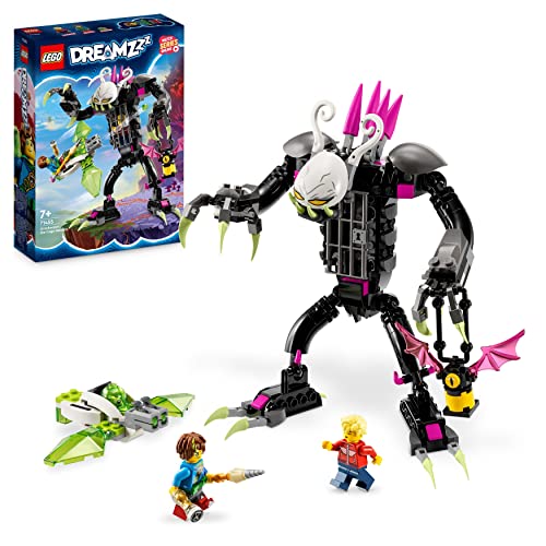 LEGO 71455 DREAMZzz der Albwärter, Monster-Figuren Set, verwandle Z-Blob in EIN Miniflugzeug oder Hoverbike, mit 2 Minifiguren aus der TV-Show, Spielzeug für Kinder ab 7 Jahren