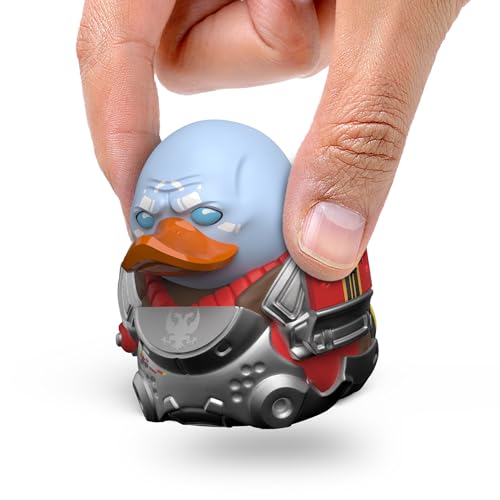 TUBBZ Mini: Destiny 2 - Zavala Cosplay-Gummiente Vinyl-Figur, 5 cm groß, in Mini-Badewanne