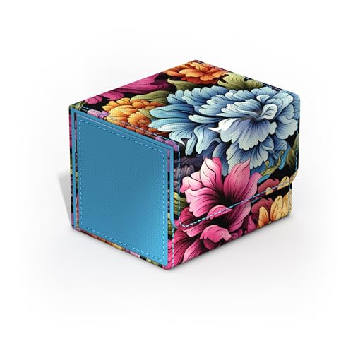 Ultimate Guard Sidewinder 100+ Xenoskin, Premium Deck-Box mit hochwertigem Mikrofaser-Innenfutter und starkem Magnetverschluss, Floral Places - Springbloom Meadow