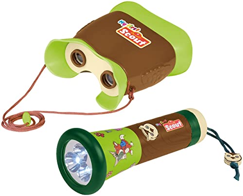 SCOUT My First Scout Fernglas und Taschenlampe, Entdeckerspielzeug