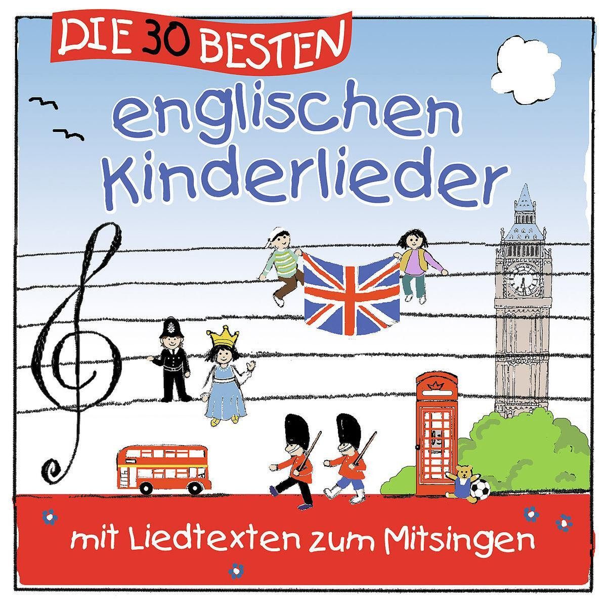 Universal Music GmbH Hörspiel Die 30 besten englischen Kinderlieder, CD mit 30 echten Klassikern zur spielerischen Englischangebot für Kinder