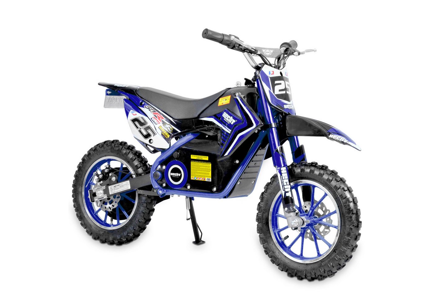 Hecht Elektro-Kindermotorrad Pocketbike 500W, bis 25 km/h, 36V 8Ah Akku, Belastbarkeit 75 kg, Scheibenbremsen, in Grün und Blau