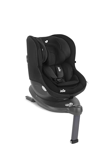 Joie Reboarder-Kindersitz i-Spin 360, ab Geburt bis 4 Jahre (40-105 cm), mit Isofix-Basis & Sitzverkleinerer, Farbe Shale