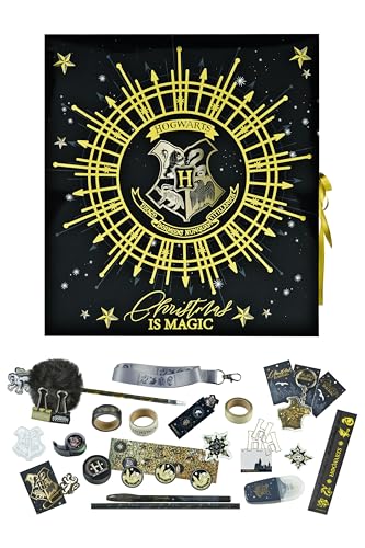 Undercover HPIC8026 Harry Potter Hogwarts Adventskalender für Teens - Gefüllt mit 24 Schreibwaren Überraschungen - Preisvergleich