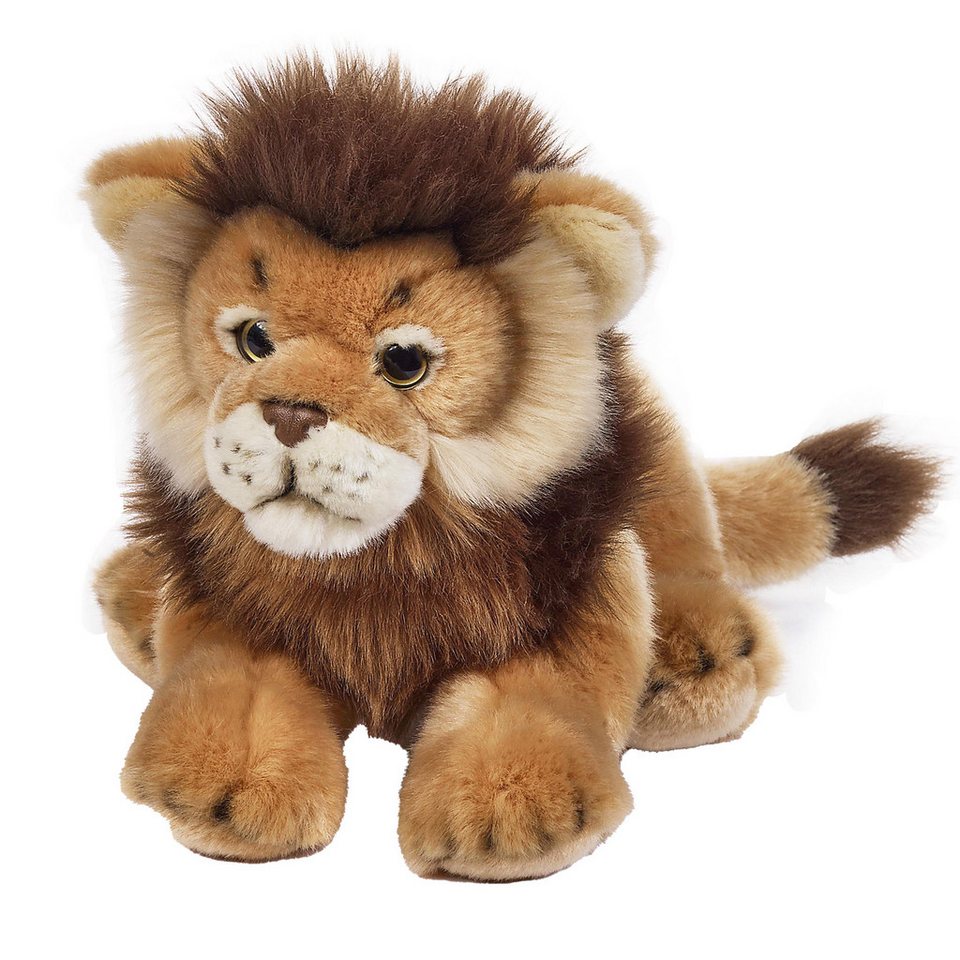 Freek Vonk x BRESSER Kuscheltier FREEK VONK x BRESSER Löwe Aristo, Kuscheltier mit recycelten Materialien gefüllt, Waschmaschinenfest bis 30 °C, 40 cm, braun