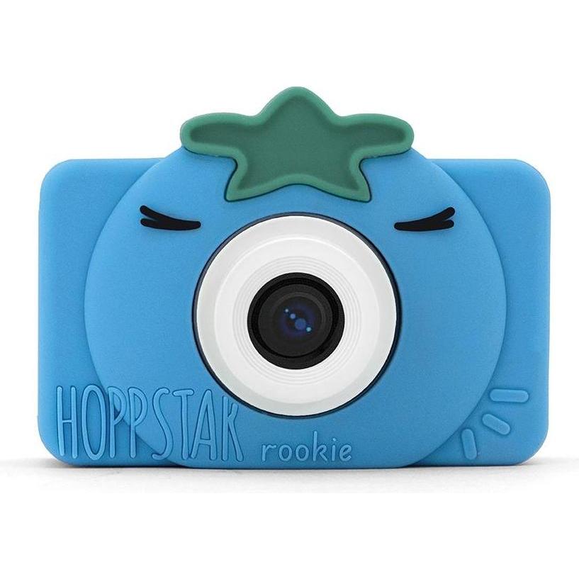 Hoppstar Rookie Kids Digital Kamera 3 + bluebelle, Kinderkamera mit 3 MP, 16 GB Speicherkarte und abnehmbarer Silikonhülle