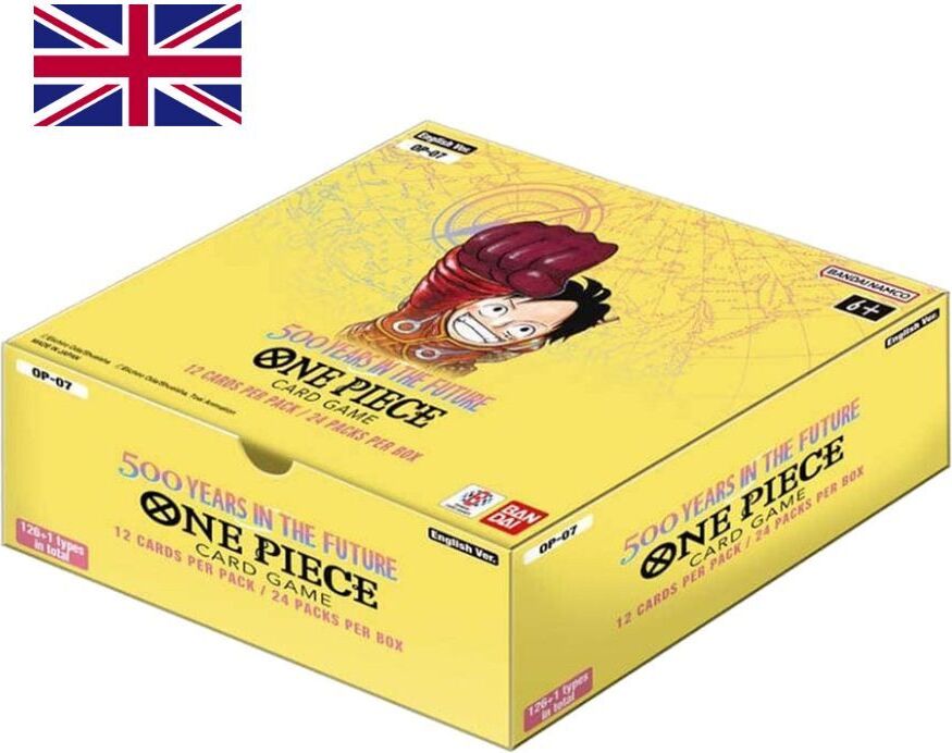 Bandai Namco - One Piece Card Game - OP07 Booster Display (24 Booster) - 500 Years in the Future, Englisch