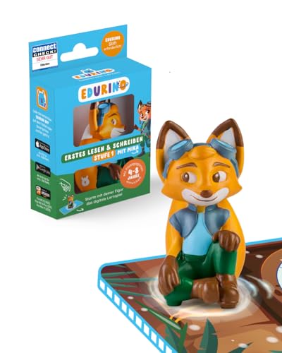 Edurino Lernspielzeug Edurino Figur Mika, Lernfigur für Erstes Lesen & Schreiben mit Zugriff auf die Lernwelt „Erstes Lesen und Schreiben ab 4“