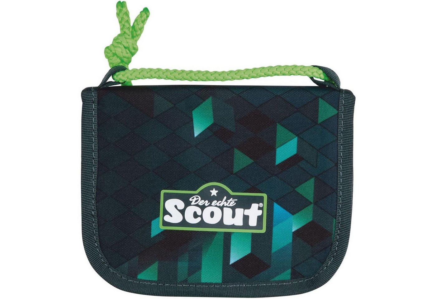 Scout Brustbeutel SCOUT Cubes, Kinder-Brustbeutel mit mehreren Fächern, Polyester, inkl. Schlüsselring