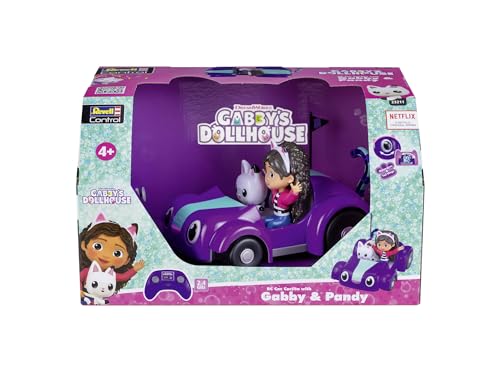 Revell Control RC Car Gabby's Dollhouse Carlita, Premium-Qualitäts-Fernsteuerungsspielzeug mit benutzerfreundlichem Handling und stilvollem Design
