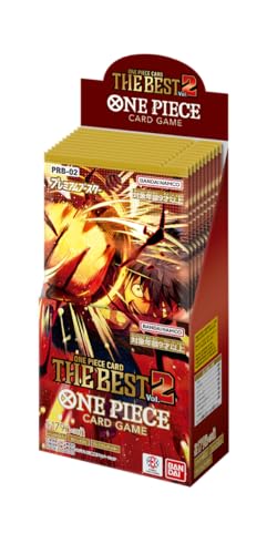 BANDAI The Best Vol. 2 Premium Booster Box PRB-02 (10) - One Piece Card Game - Japanisch, Sammelkarten