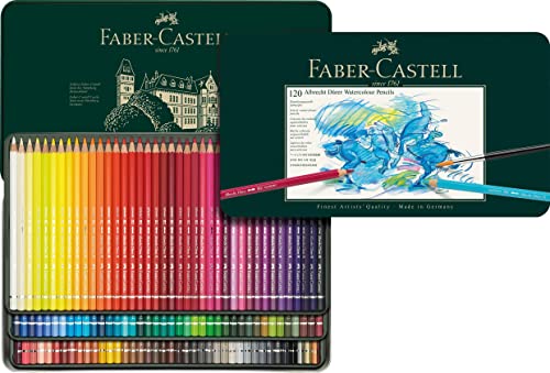Faber-Castell 117511 - Aquarellstift Albrecht Dürer 120er Metalletui