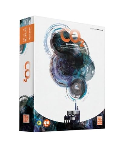 Skellig Games CO2 - Zweite Chance, Brettspiel für Kennerspiele in perfektem Geschenk-Design