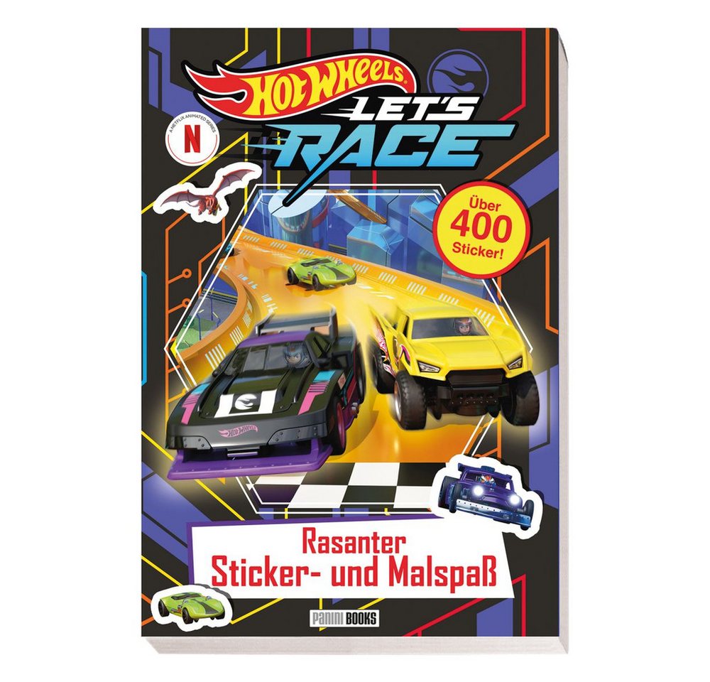 Panini Sticker Hot Wheels™ Let's Race - Rasanter Sticker- und Malspaß