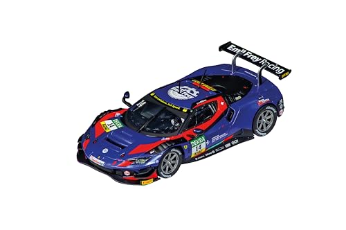 Carrera Digital 132 Ferrari 296 GT3 'Emil Frey Racing, No.14', DTM 202 - Detailverliebtes Sammlerstück mit realistischer Beleuchtung, offiziell lizenziert