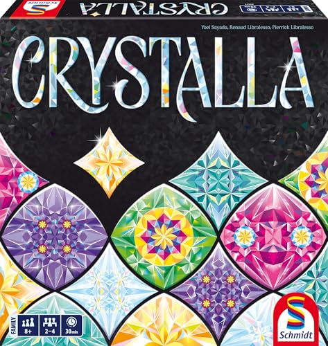 Schmidt Spiele 49471 Crystalla, Familienspiel, Legespiel