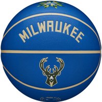 Wilson Basketball NBA Team City Collector Milwaukee Bucks, hervorragende Qualität und einfache Handhabung