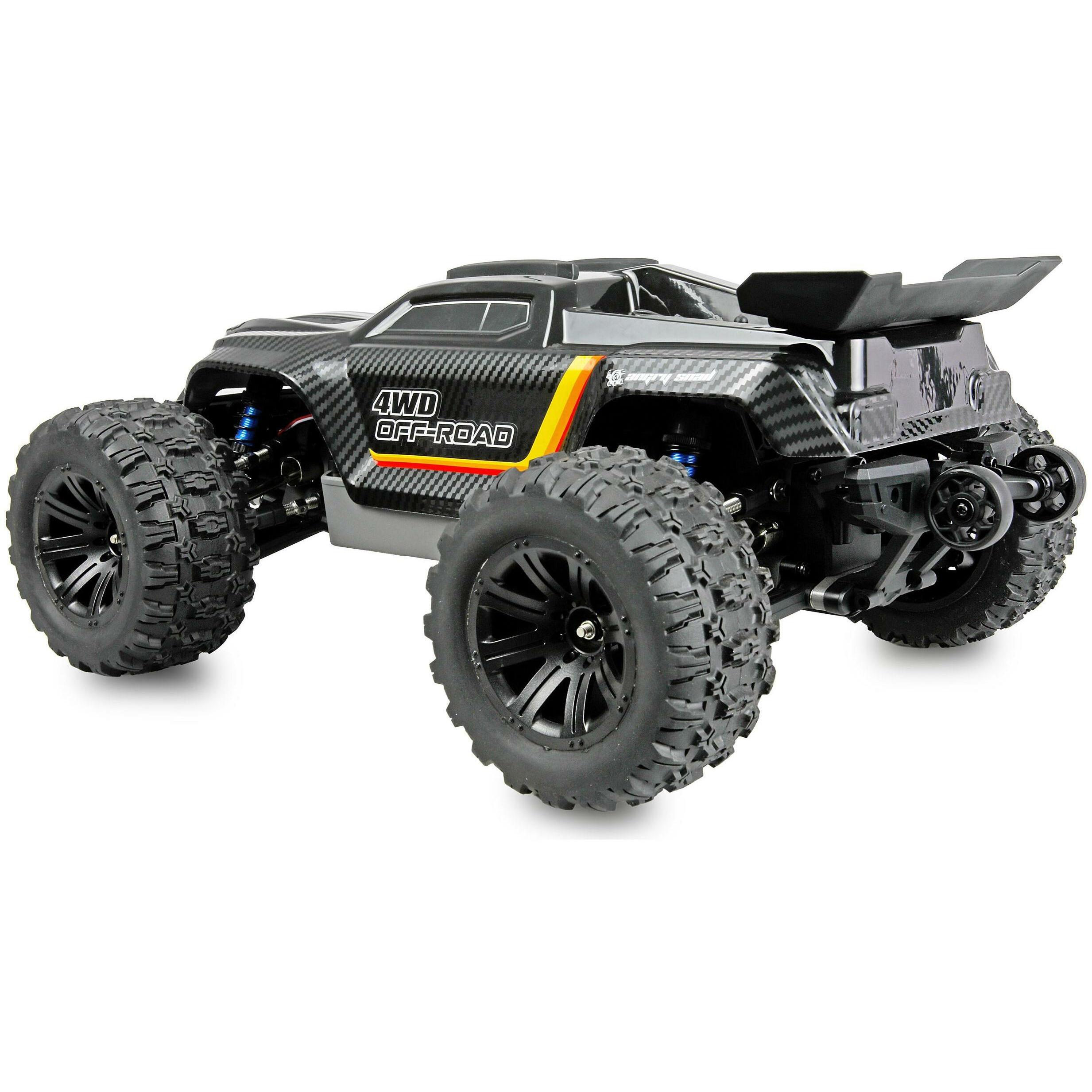 Amewi Hyper GO TX12 Truggy Brushless 1:12 RTR, 60 km/h, 2,4GHz Fernsteuerung, metallene Bauweise, einstellbare Aluminium-Öldruck-Stoßdämpfer