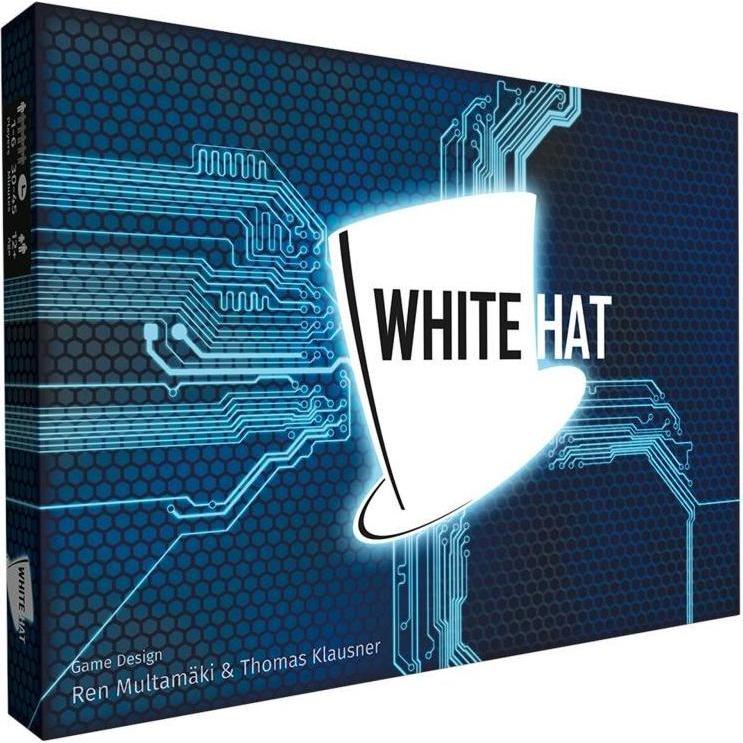 Dragon Dawn WHITE HAT, Kartenspiel für 1-6 Spieler, ab 9 Jahren, DE/EN-Ausgabe, Cybersicherheits-Thema, Sprachunabhängig, Solo-Variante, inklusive Kickstarter-Extras