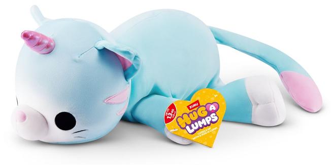 Zuru Hug-A-Lumps - Plüschtier mit Gewicht - Katze Skye, 1,5 kg, für Kinder ab 3 Jahren