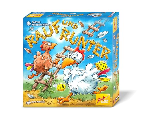 Zoch Rauf und Runter - Das wildeste Leiterspiel seit Hühner würfeln - 2-5 Spieler, 30 Min. Spiel-Dauer