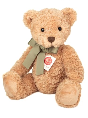 Teddy Hermann Teddybär Klassik, 37 cm, beige, bewegliche Gelenke, waschbar bei 30 Grad