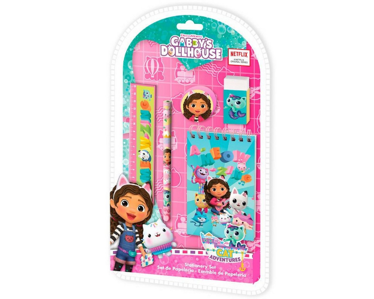 Gabby's Dollhouse Federmäppchen Federmappe für Kinder – leeres Schuletui für Stifte und Schulzubehör, (1-tlg