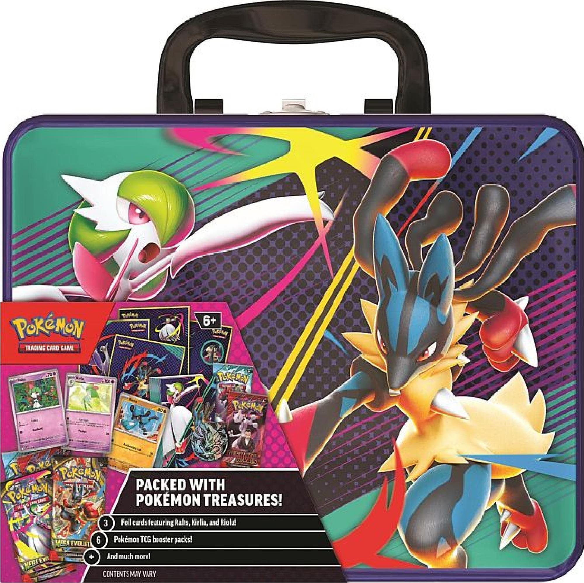 The Pokemon Company Pokemon Fall 2025 Collector Chest, Sammelkartenbox mit exklusiven Produkten und Mega Gardevoir & Mega Lucario Artwork