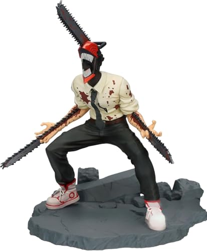Banpresto BP89449P Chainsaw Man Figure, Bloodied Statue, 14 cm, Multicolor