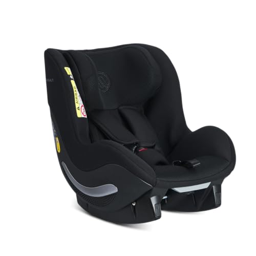 Avionaut AeroFIX RWF AirFlow, Rückwärtsgerichteter Kindersitz (0-18 kg) mit Air-Flow Polsterung und Seitenaufprallschutz, Schwarz