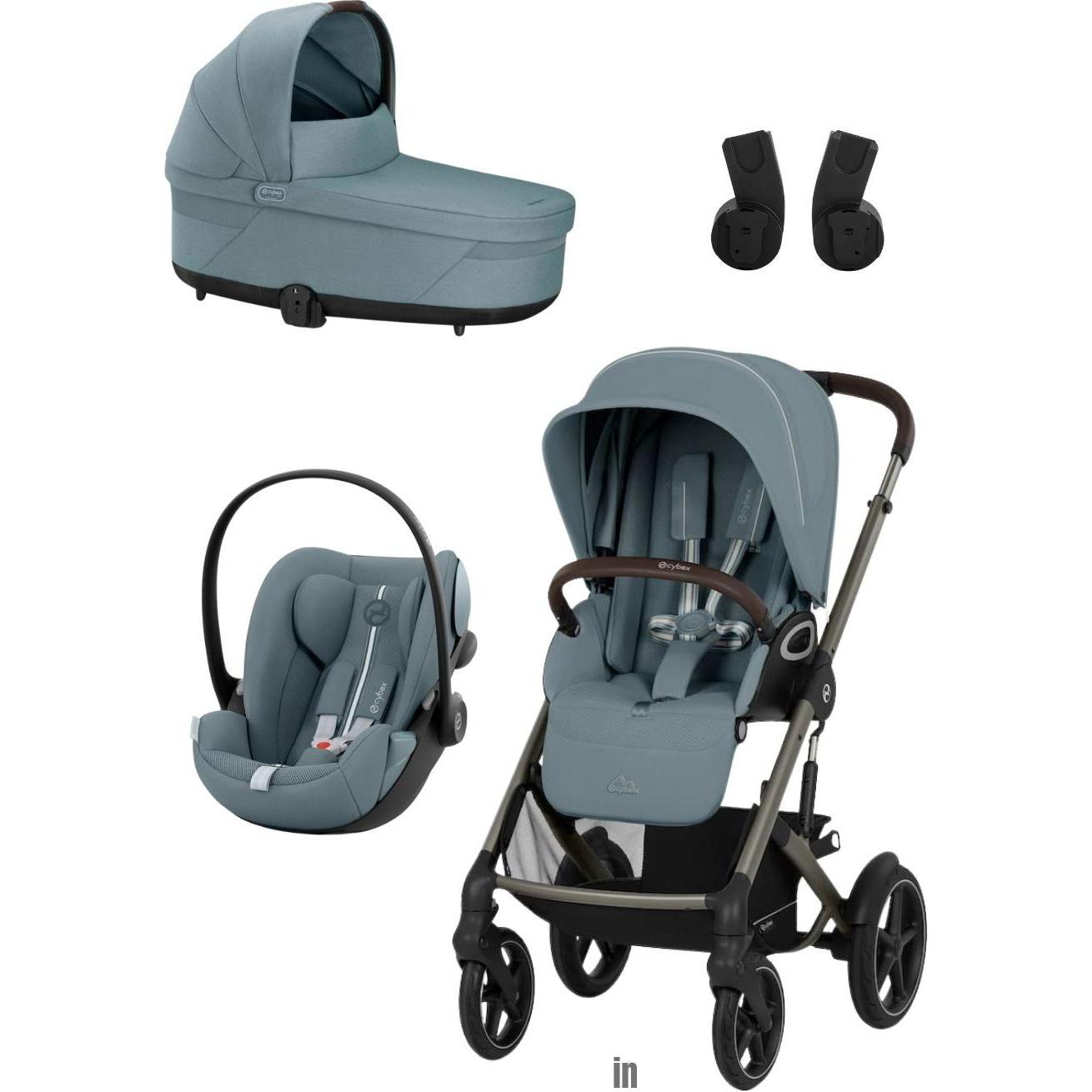 Cybex Talos S Lux Kinderwagen, 4in1 Set inkl. Babywanne und Cloud G, Kollektion 2026