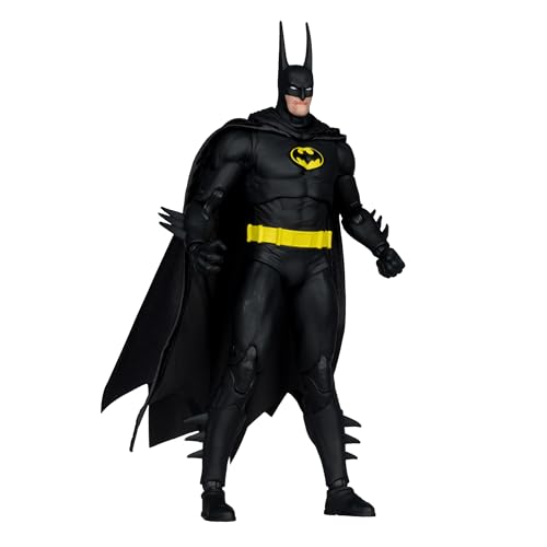 McFarlane DC Multiverse Actionfigur Batman (Troika), 20 cm mit Batarang und Display-Basis, ultrabeweglich mit 22 Artikulationspunkten