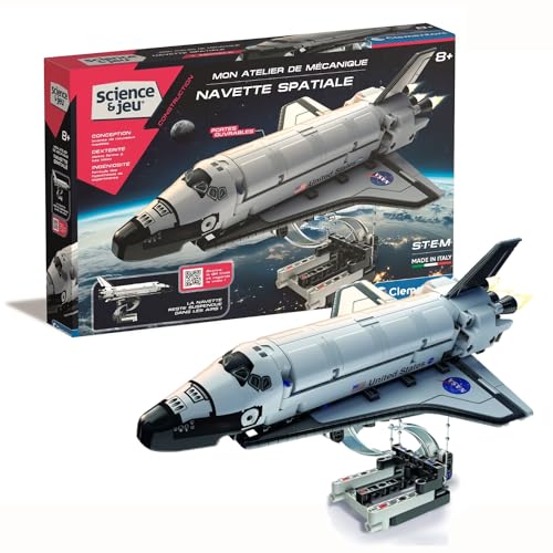 Clementoni Navette Spatiale Nasa, Experimentierkasten zur Erforschung der Raumfahrt