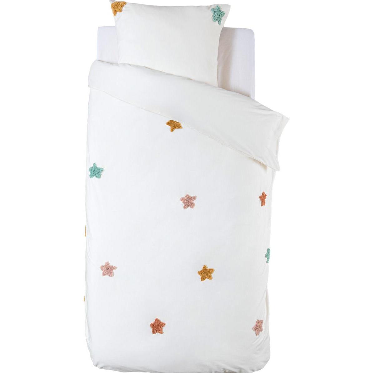 Atmosphera Kinderbettwäsche 194007A, farbenfrohes Design für Kinderzimmer