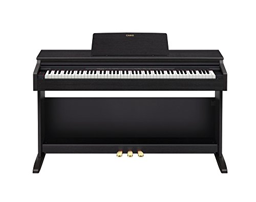 Casio Celviano AP-270BK, E-Piano mit 88 gewichtetet Tasten und zwei Konzertflügel-Klangfarben, Schwarz