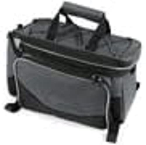 Haberland Unisex – Erwachsene Flexibag Top Gepäckträgertasche, Schwarz, 40 x 24 x 22 cm