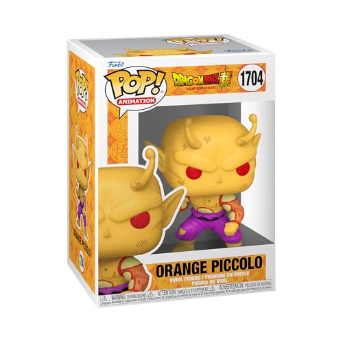 Funko Pop! Animation: DBSSH - Orange Piccolo - Dragon Ball Super Super Hero - Vinyl-Sammelfigur - Geschenkidee - Offizielle Handelswaren - Spielzeug Für Kinder und Erwachsene - Anime Fans