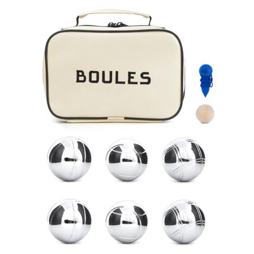 Kikkerland GG80-L Jeu de boules de pétanque, Boule-Set für Boule-Spiele