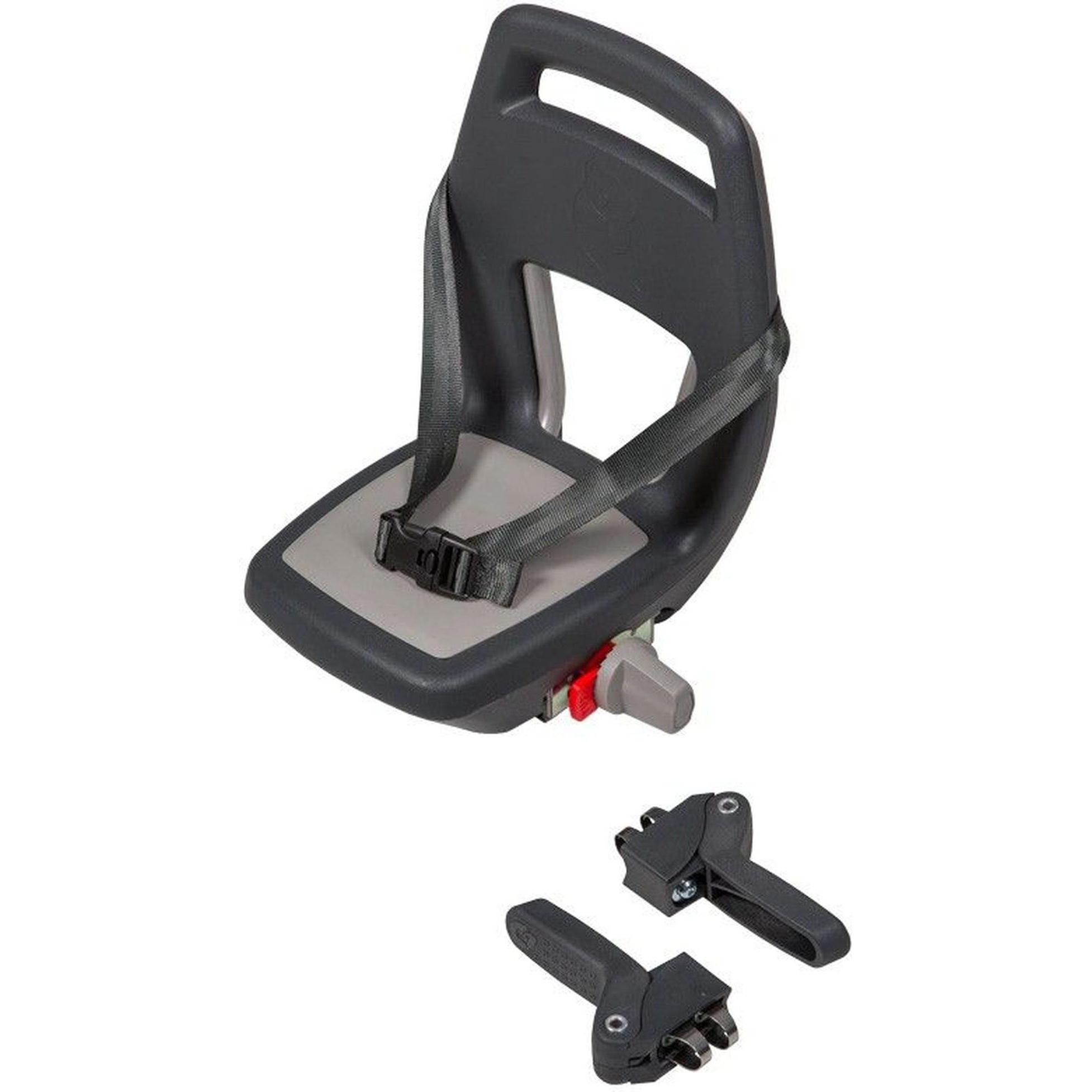 Qibbel Velokindersitz, ergonomischer Fußrasten für Kinder, einfache Installation, robust und langlebig