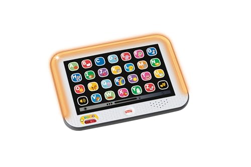 Fisher-Price® Lernspielzeug Lernspaß Smart Stages Tablet, interaktiv mit 28 App-Tasten, Licht und Sound, inklusive Batterien