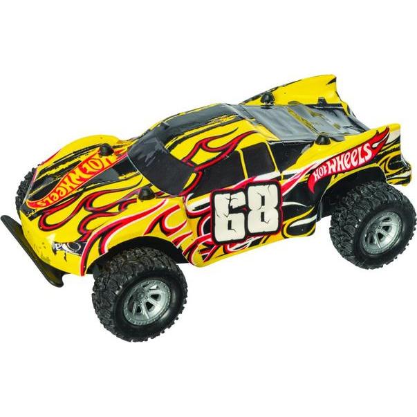 Happy People Hot Wheels RC Race Team, ferngesteuertes Auto mit 17 cm Länge, 27 MHz Frequenz, für Kinder von 6 bis 12 Jahren
