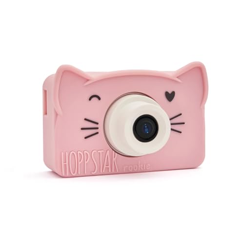 Hoppstar Rookie Digitalkamera, Kinderkamera mit 3 MP Auflösung, 16 GB Speicher, abnehmbare Silikonhülle, Fotorahmen und Fotofilter