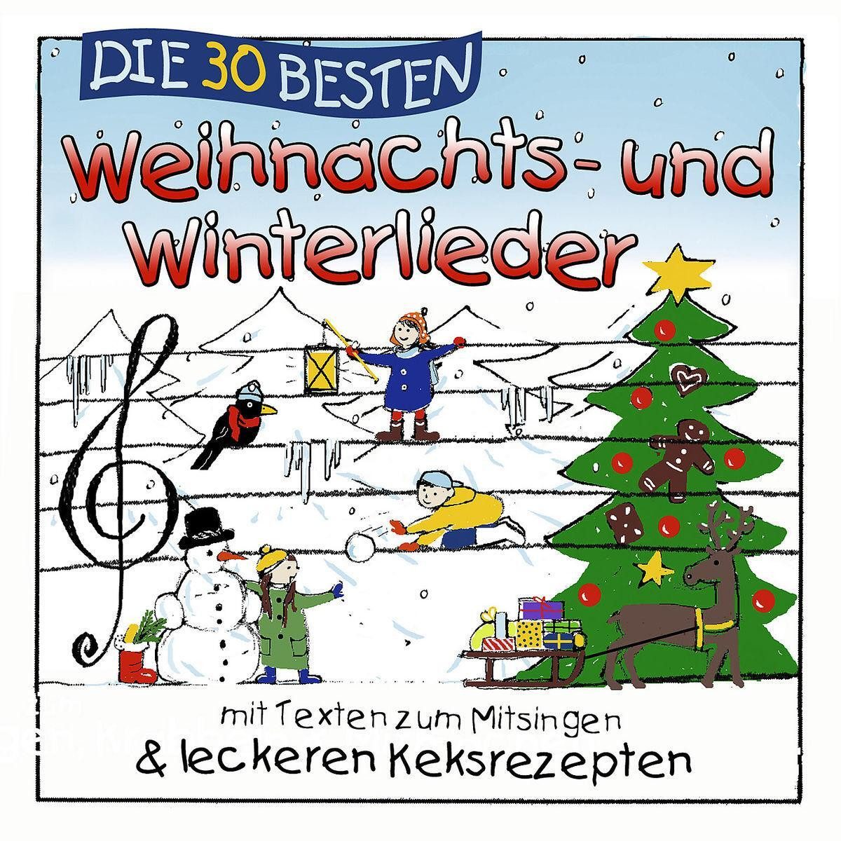 Universal Music GmbH Hörspiel Lamp & Leute: Die 30 besten Weihnachts- und Winterlieder, Musik-CD für Kinder mit traditionellen und modernen Liedern