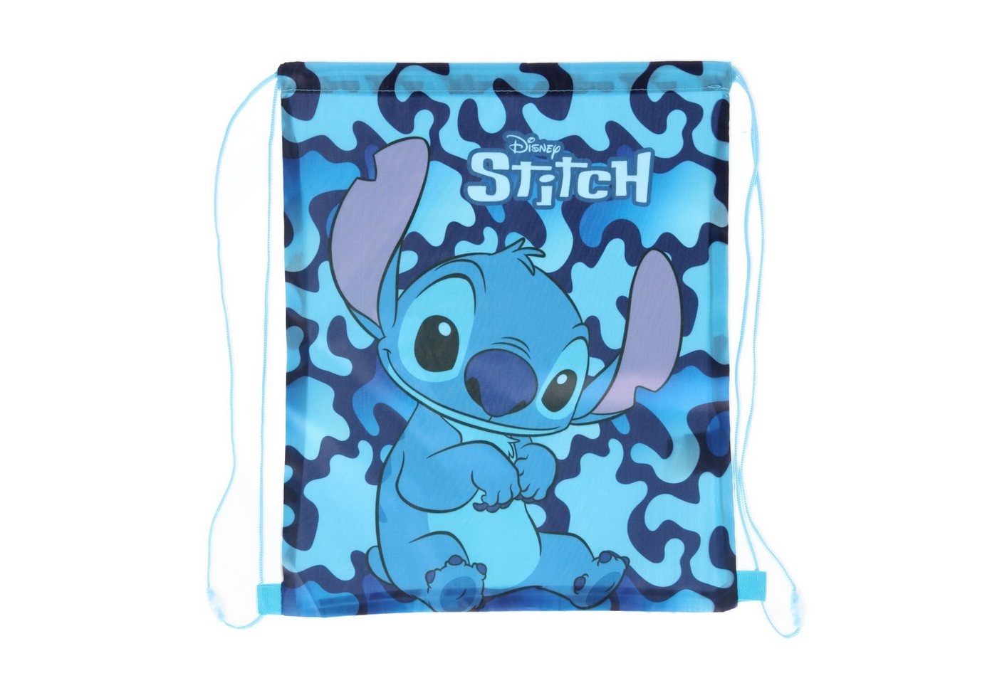 DIFUZED Turnbeutel Lilo & Stitch Kinder Turnbeutel Sportbeutel Rucksack Sporttasche, vielseitig einsetzbar, Polyester, ca. 35x42 cm
