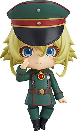Good Smile Company Nendoroid Action Figure Tanya Degurechaff, 10 cm, aus "Saga of Tanya The Evil", inklusive Standfuß und Zubehör