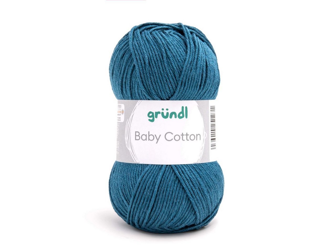 Gründl Gründl Wolle Baby Cotton 50 g petrol Häkelwolle, weich und hautfreundlich - Preisvergleich